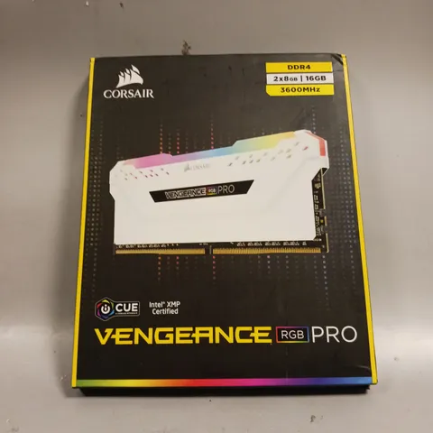BOXED CORSAIR VENGEANCE RGB PRO DDR4 RAM- 2 X 8GB