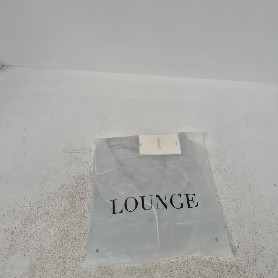 LOUNGE MODAL PYJAMA SHIRT – GREY MARL SMALL
