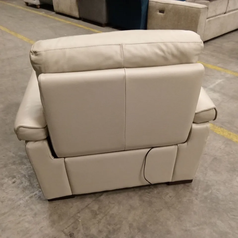 QUALITY DESIGNER LEATHER ELECTRIC RECLINER CHAIR