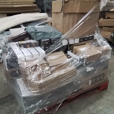 PALLET OF ASSORTED HOUSEHOLD GOODS AND PRODUCTS TO INCLUDE; OIL SPRAYS,DOG LEADS,PET COOLING MAT