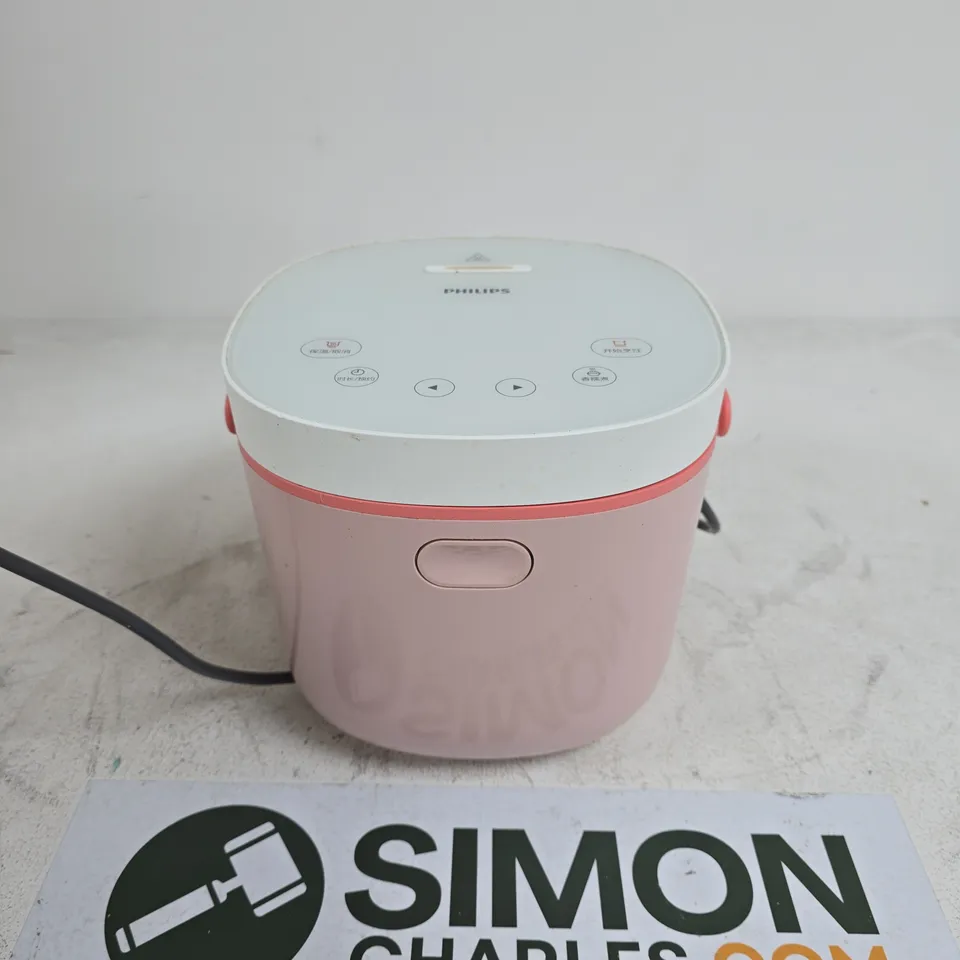 PHILIPS RICE COOKER – PINK 
