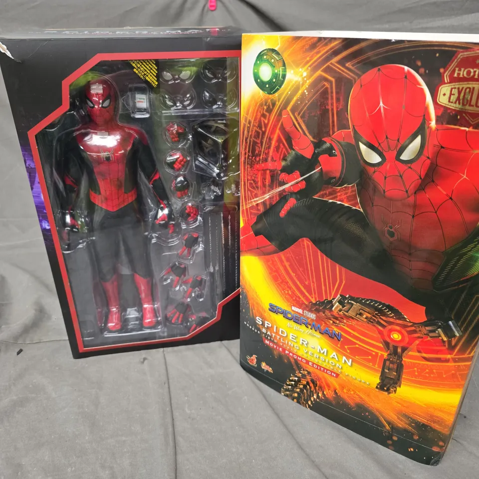 HOT TOYS SPIDER-MAN BATTLING VERSION COLLECTIBLE FIGURE 