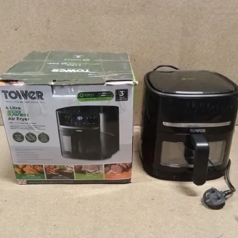 BOXED TOWER 4L VORTX SPACESAVER AIR FRYER - T17116