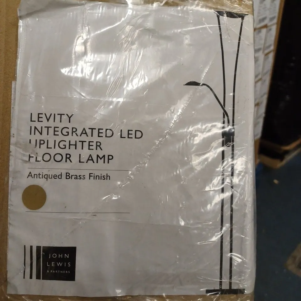 JOHN LEWIS LEVITY INTEGRATED LED UPLIGHTER FLOOR LAMP 