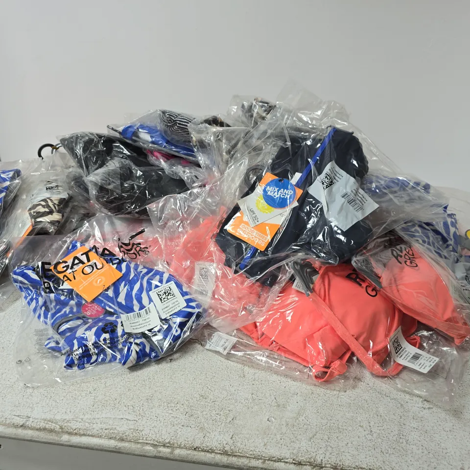 BOX OF APPROXIMATELY 50 BRAND NEW REGATTA CLOTHING ITEMS IN VARIOUS STYLES , COLOURS AND SIZES