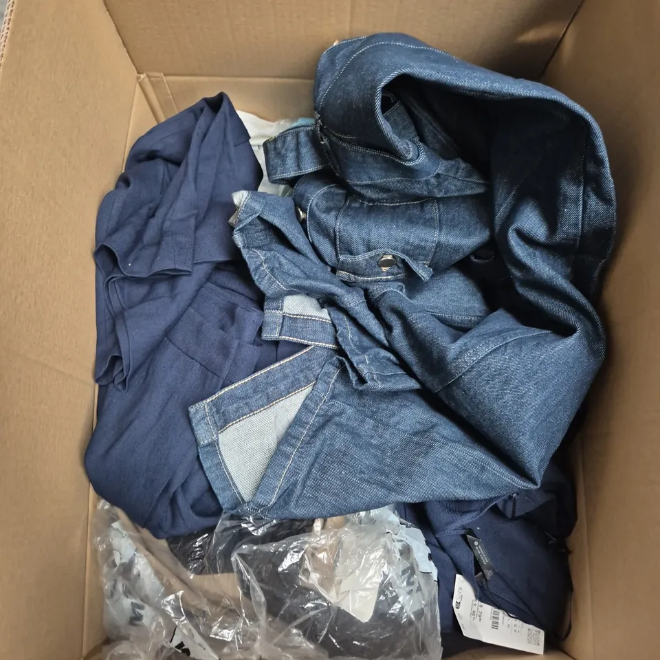 APPROXIMATELY 25 ASSORTED CLOTHING AND FASHION PRODUCTS IN VARIOUS STYLES AND SIZES - COLLECTION ONLY