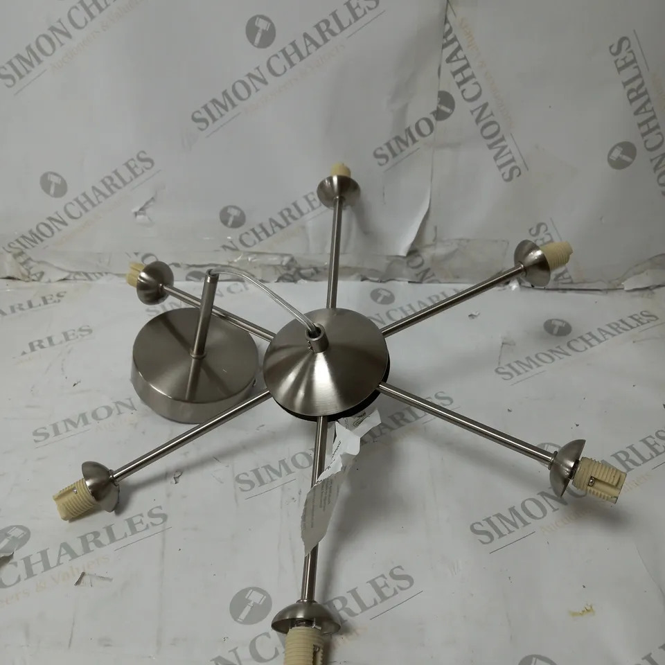 JOHN LEWIS SWISH 7 LIGHT SEMI FLUSH 