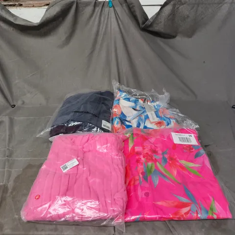 BOX OF APPROXIMATELY 25 ASSORTED CLOTHING ITEMS TO INCLUDE ROMAN, COTTON TRADERS ETC