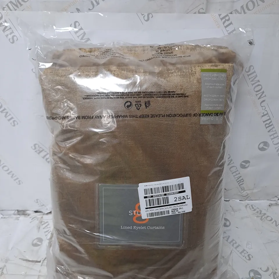 STUDIO G LINED CURTAINS  RRP £229.99