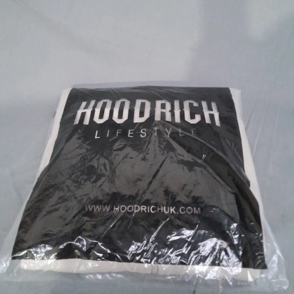 BAGGED HOODRICH $STORM HOODIE IN BEIGE SIZE L