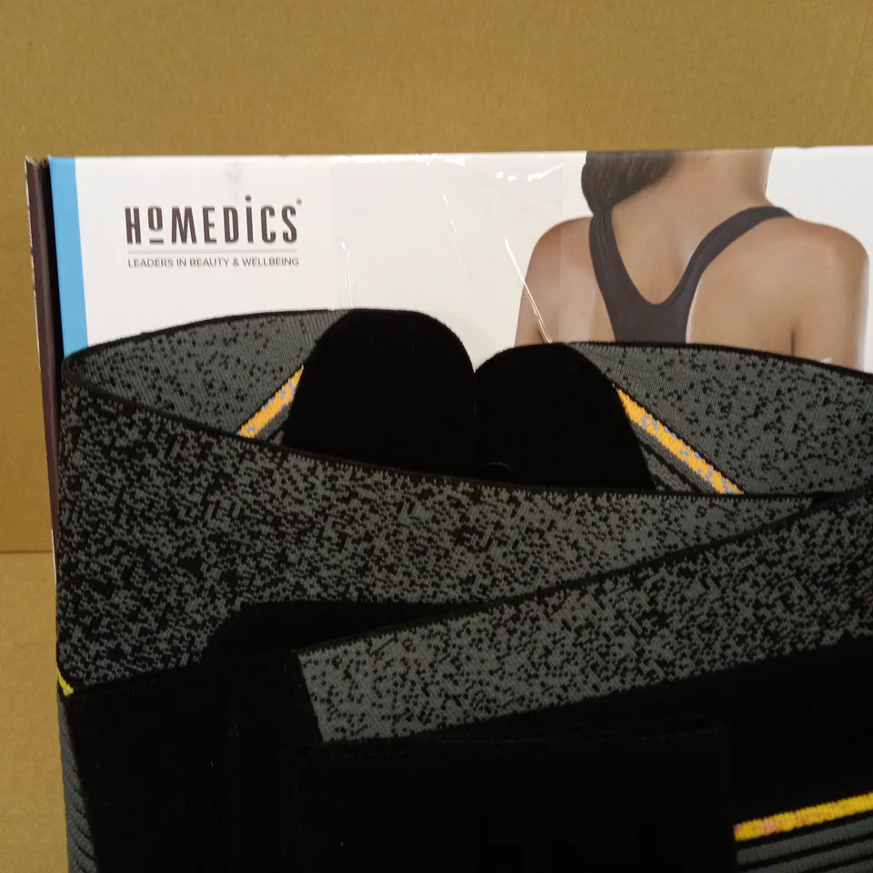HOMEDICS BACK WAIST SUPPORT WITH ADJUSTABLE LUMBAR