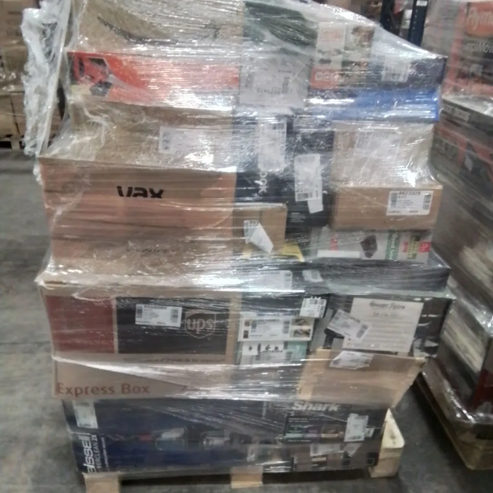 PALLET OF APPROXIMATELY 84 UNPROCESSED RAW RETURN HOUSEHOLD AND ELECTRICAL GOODS TO INCLUDE;