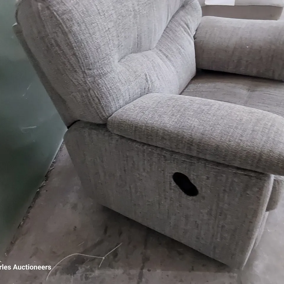 QUALITY BRITISH DESIGNER G PLAN STRATFORD MANUAL RECLINING EASY CHAIR COPPICE ASH FABRIC 