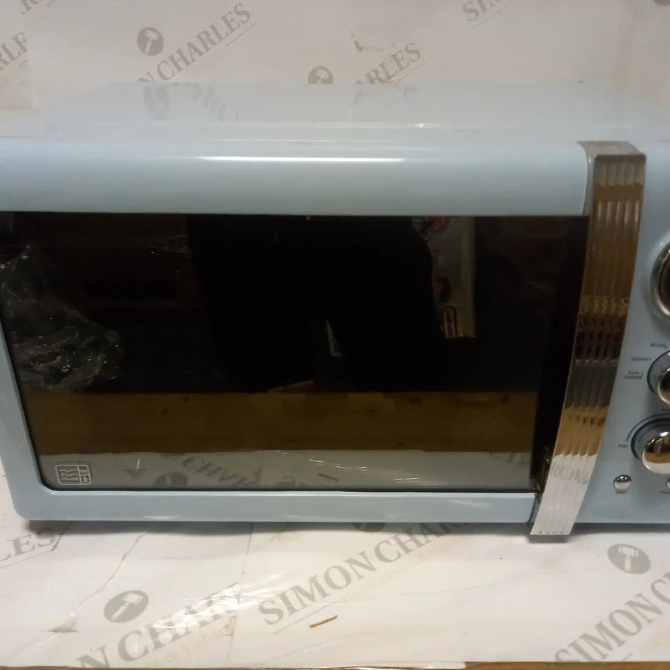 SWAN SM22030BLN RETRO 20-LITRE DIGITAL MICROWAVE - BLUE RRP £119