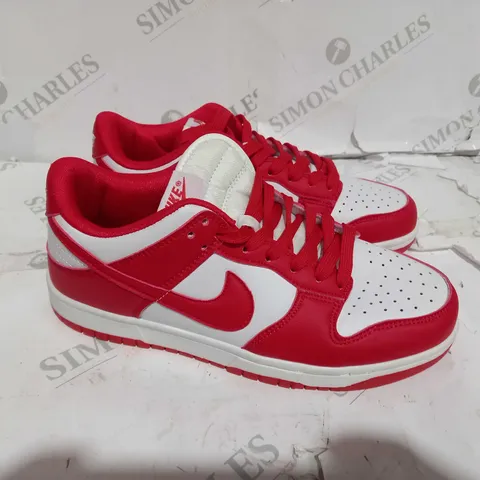 NIKE RED & WHITE DUNKS - UK SIZE 6