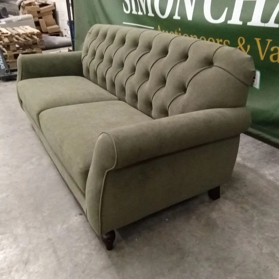 DUSK HEBDEN 3 SEATER SOFA - OLIVE
