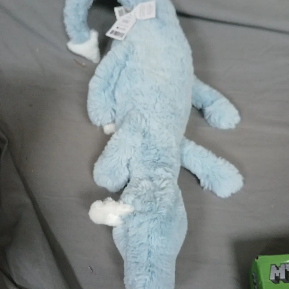 JELLYCAT SKY DRAGON PLUSH TOY – BLUE DRAGON SOFT TOY