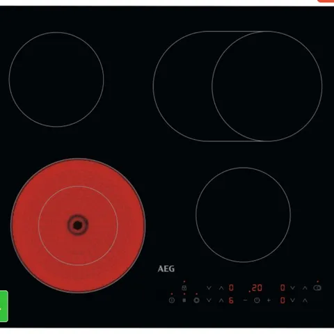 AEG HRX64360CB 59CM CERAMIC HOB - BLACK