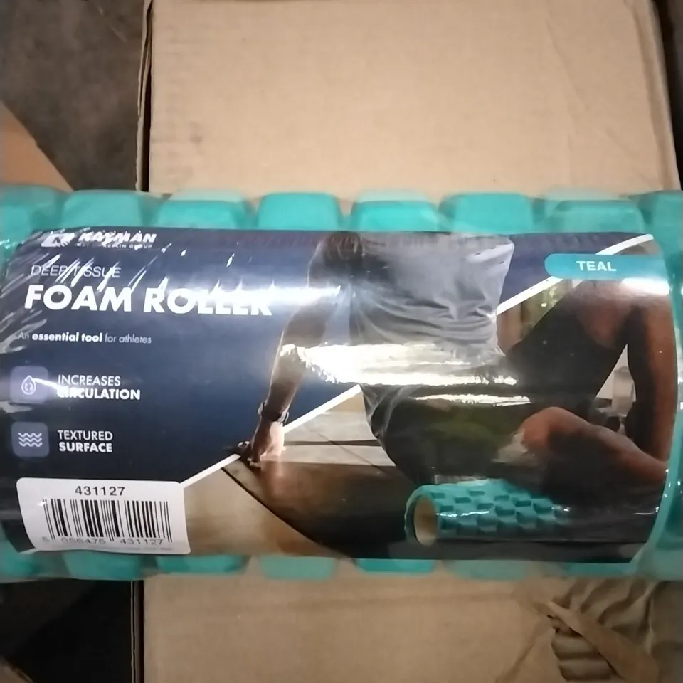 BAGGED KAYMAN DEEP TISSUE FOAM ROLLER - COLOURS VARY