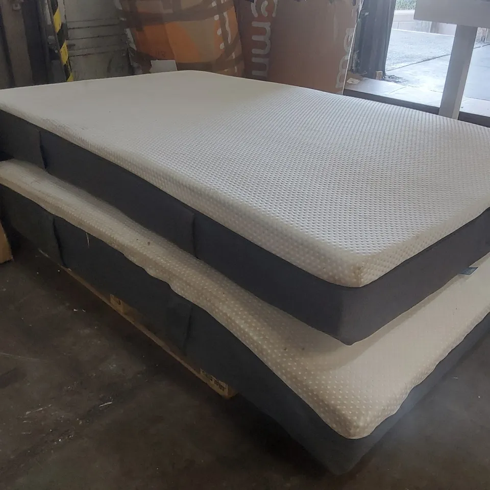 PALLET CONTAINING 1x EMMA 135CM DOUBLE MATTRESS, 1x 120CM SMALL DOUBLE MATTRESS 