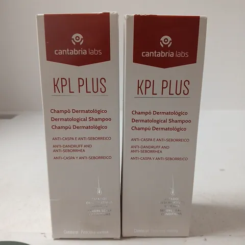 2 X 200ML KPL PLUS DERMATOLOGICAL SHAMPOO