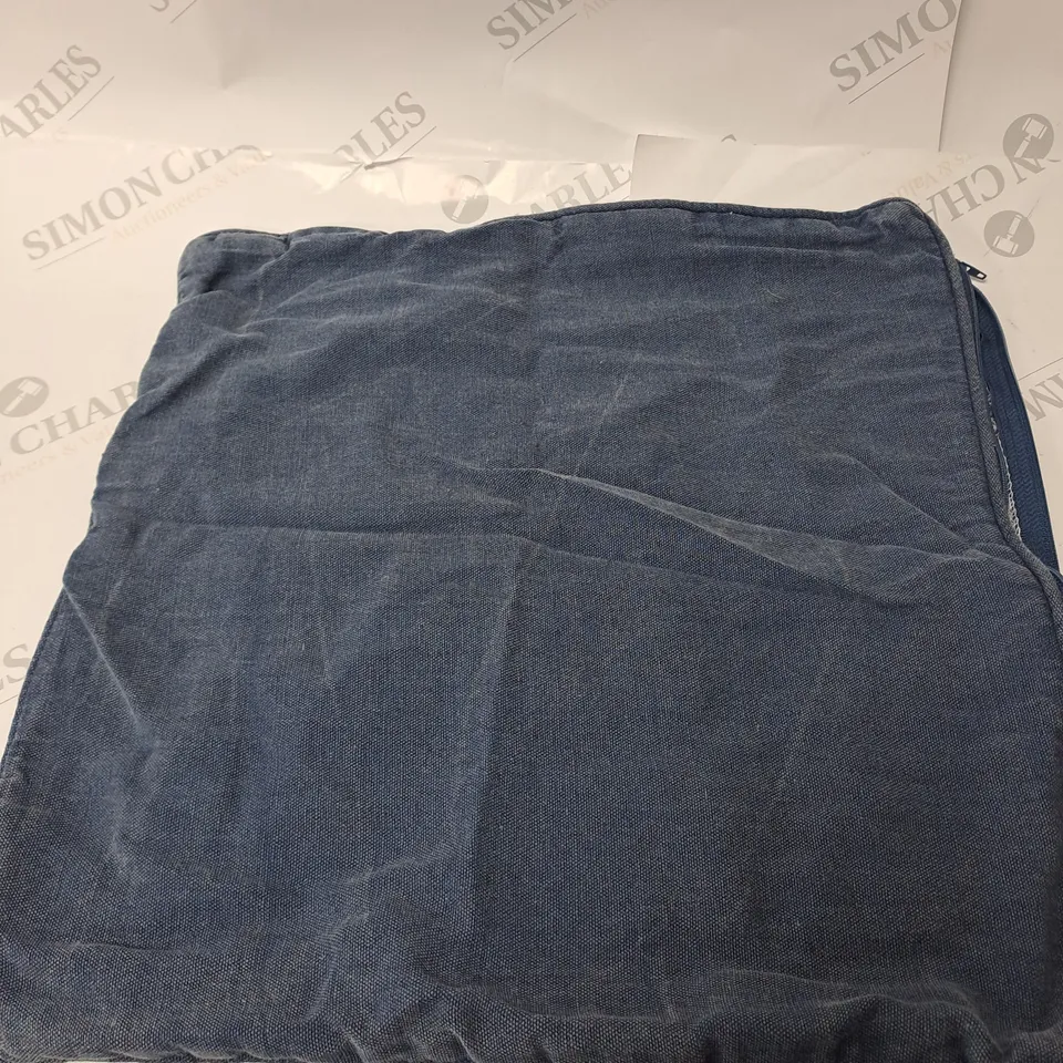 SET OF 4 SORBONNE CUSHION CASES 43X43CM NAVY 