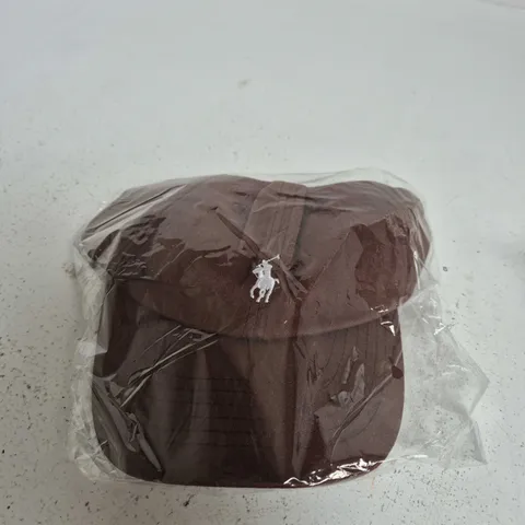 POLO RALPH LAUREN BROWN CAP