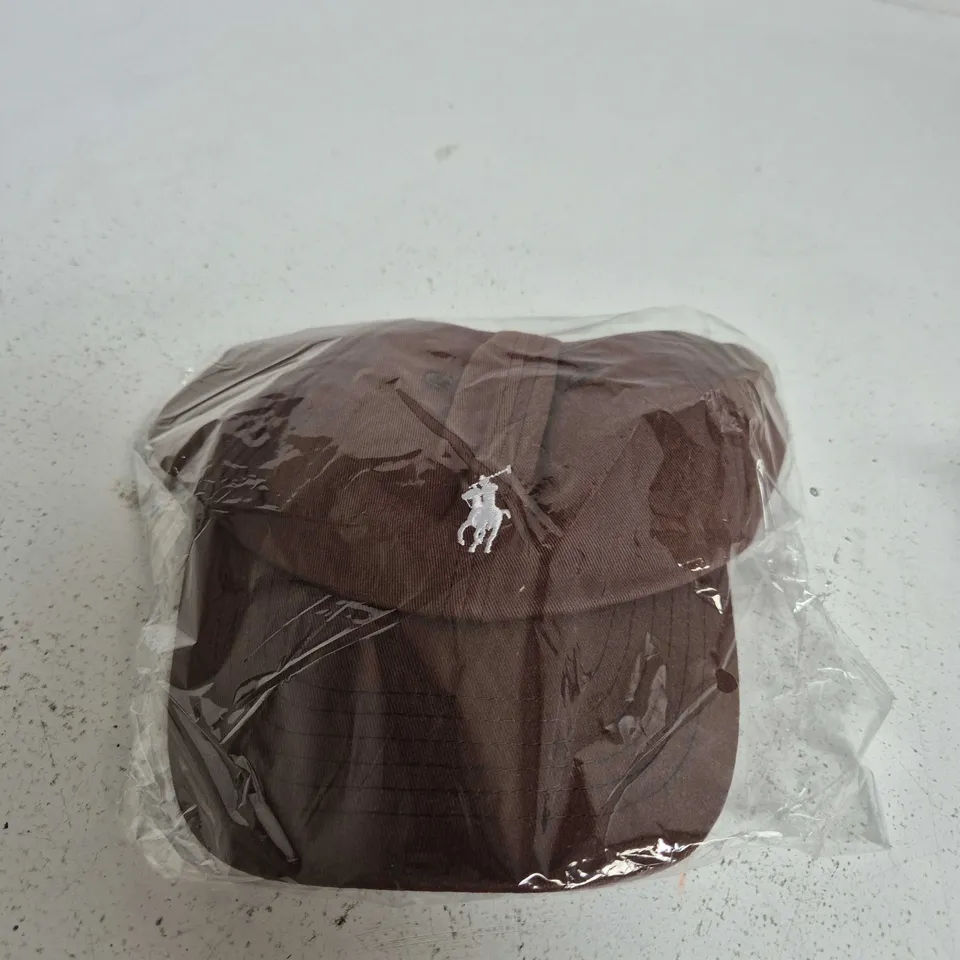 POLO RALPH LAUREN BROWN CAP