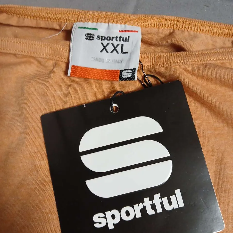SPORTFUL ORANGE PERFORMANCE T-SHIRT – XXL