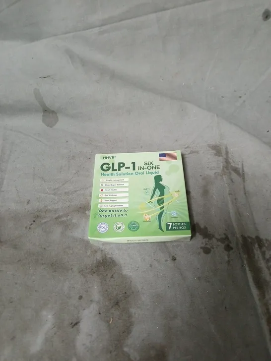 Lot 4033: APPROXIMATELY 10 x GLP-1 SIX IN-ONE HEALTH SOLUTION ORAL LIQUID   7 BOTTLES PER BOX - 5494935 | Simon Charles Auctioneers