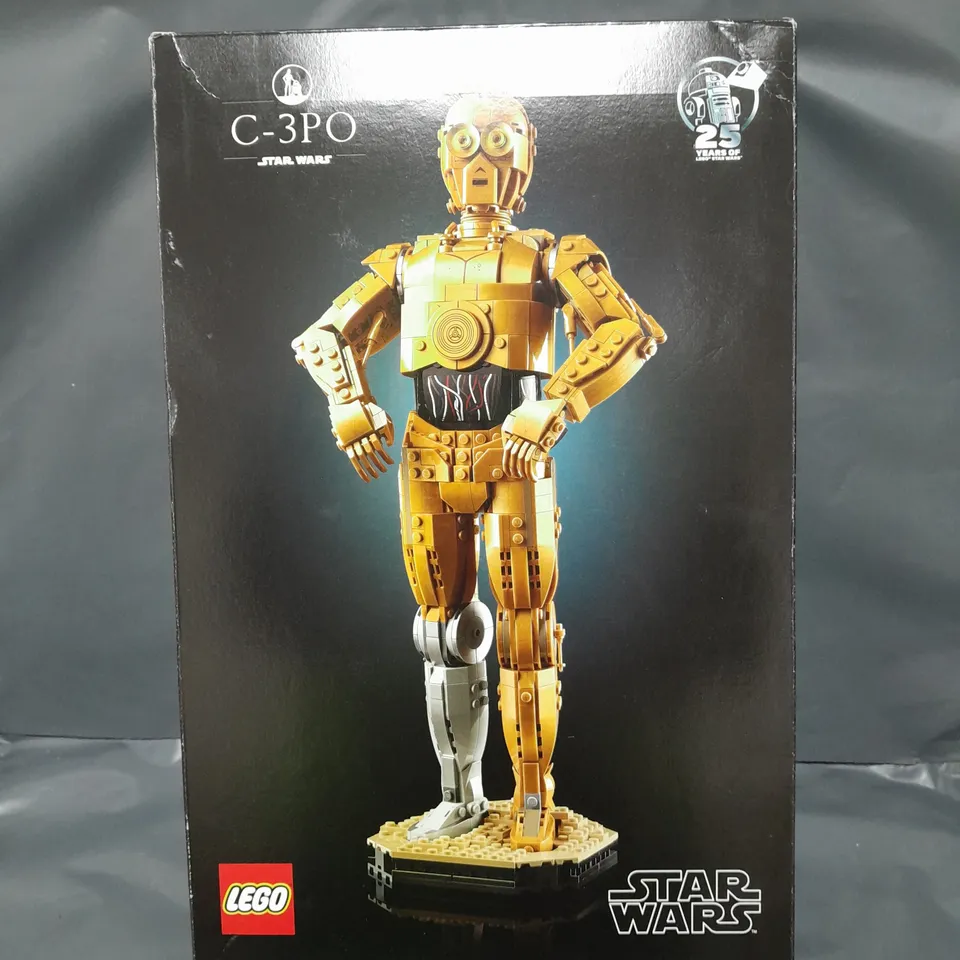 BOXED LEGO STAR WARS C-3PO, DROID CHARACTER FIGURE 75398