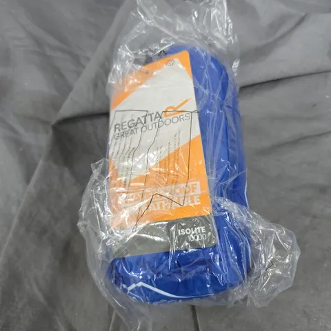 BOX OF APPROXIMATELY 8 ASSORTED ITEMS INCLUDING REGATTA WATERPROOF JACKET AND PINK CLUTCH BAG