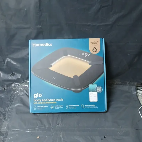 HOMEDICS GLO BODY ANALYSER SCALE WITH AMBIENT ILLUMINATION