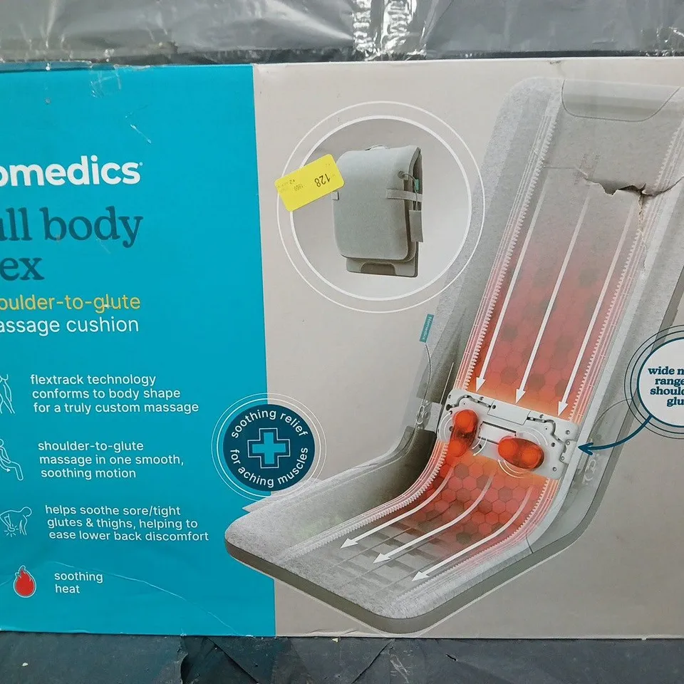 Homedics Full Body Flex Shoulder-to-Glute Massage Cushion – Model MCS-512HCC-GB