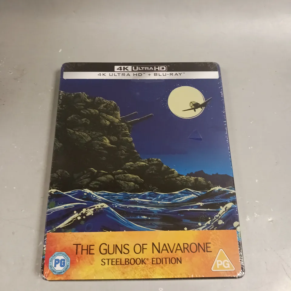 SEALED THE GUNS OF NAVARONE LIMITED EDITION BLU-RAY 