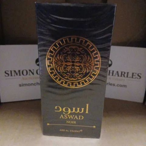 BOXED AND SEALED ASWAD NOIR ARD AL ZAHRAT EAU DE TOILETTE 100ML
