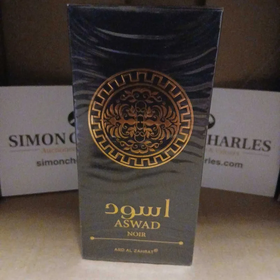 BOXED AND SEALED ASWAD NOIR ARD AL ZAHRAT EAU DE TOILETTE 100ML