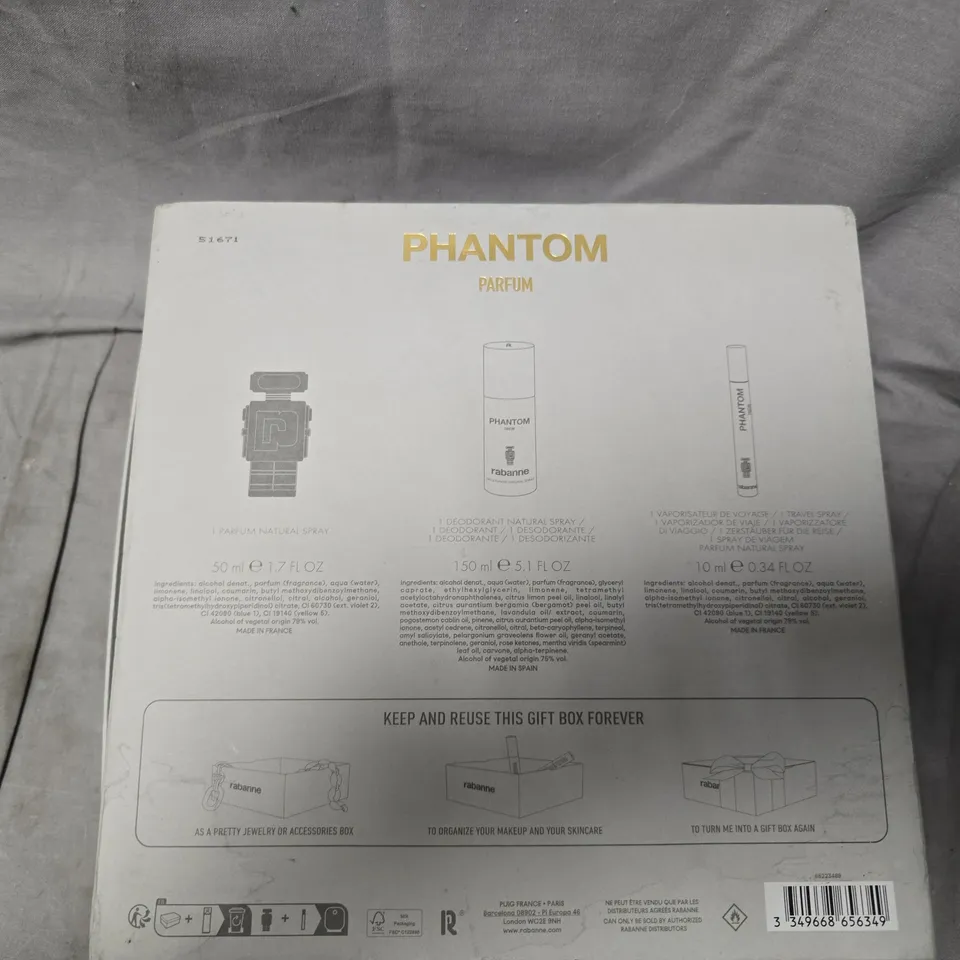 BOXED RABANNE PHANTOM TRIO
