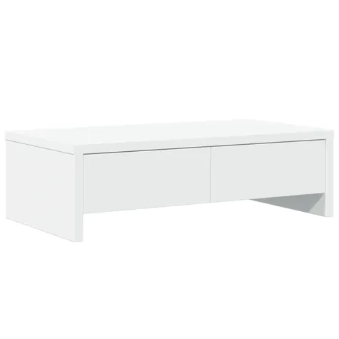 VIDAXL MONITOR STAND WITH DRAWERS 