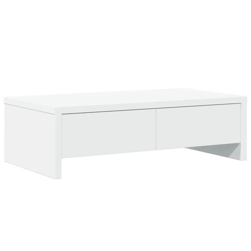 VIDAXL MONITOR STAND WITH DRAWERS 