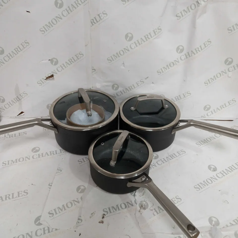 NINJA ZEROSTICK 3 PIECE PAN SET