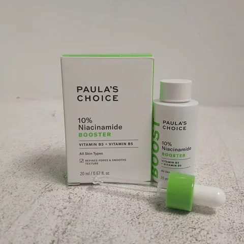 BOXED PAULA'S CHOICE 10% NIACINAMIDE BOOSTER (20ML)