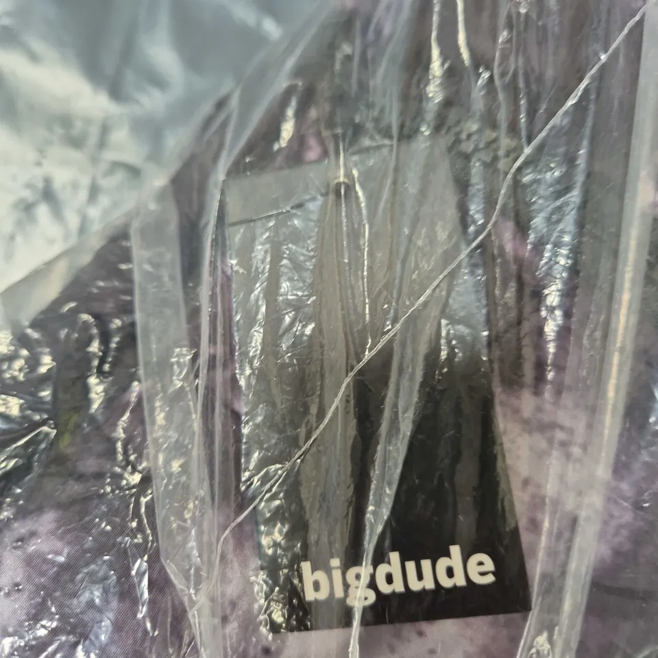 BIGDUDE JACKET BD25JCK04-01 UK 5XL BLACK LIGHT GREY