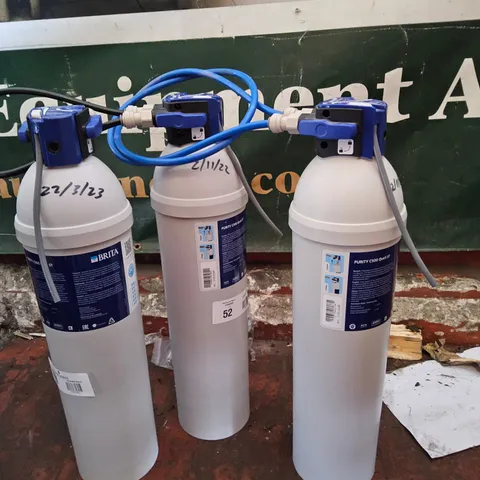 THREE BRITA PURITY C500 QUELL ST WATER FILTERS