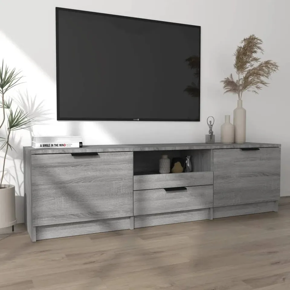 BOXED JEEVA TV CABINET 140X35X40 CM ENGINEERED WOOD  (1 BOX)