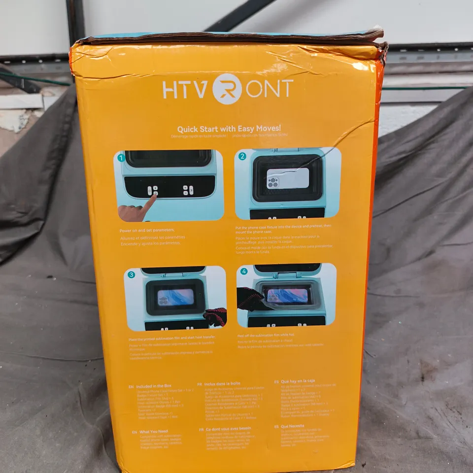 HTVRONT H17 PHONE CASE HEAT PRESS BOXED