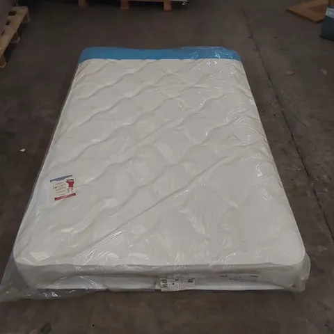 QUALITY BAGGED 120CM AIRSPRUNG MEMORY COMFORT SMALL DOUBLE MATTRESS 		