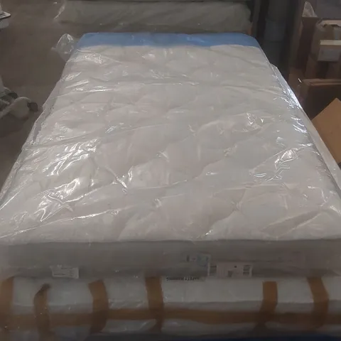 QUALITY BAGGED 120cm AIRSPRUNG MICRO QUILT SMALL DOUBLE MATTRESS