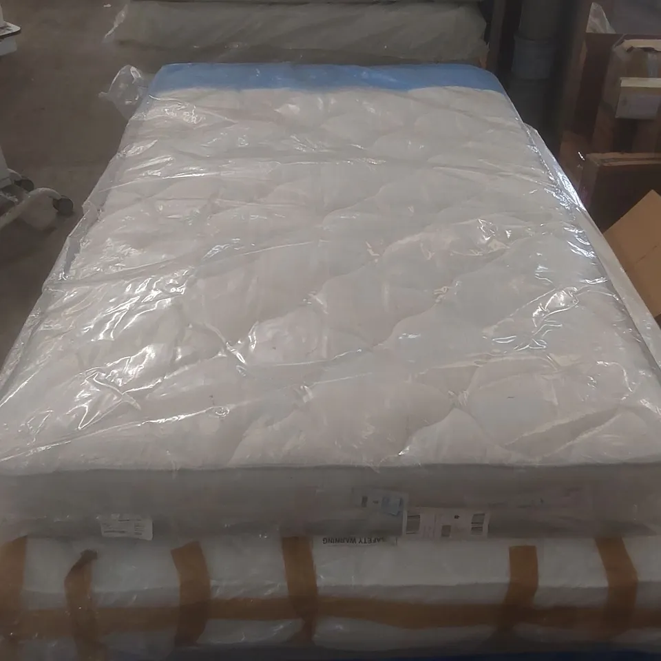 QUALITY BAGGED 120cm AIRSPRUNG MICRO QUILT SMALL DOUBLE MATTRESS RRP £209