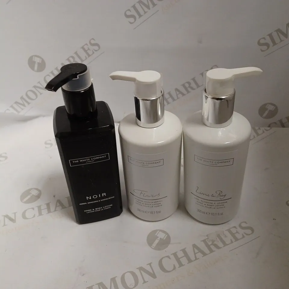 THE WHITE COMPANY HAND AND BODY LOTION SET